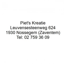 Piets Kreatie - Scouts en Gidsen Zaventem 